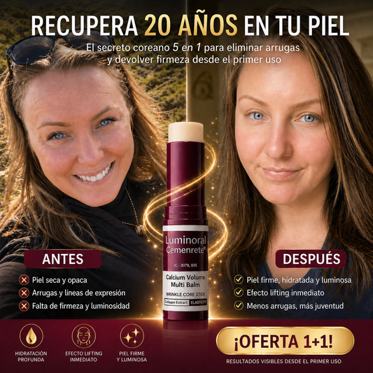 RECUPERA 20 AÑOS EN TU PIEL - BÁLSAMO LUMINORAL
